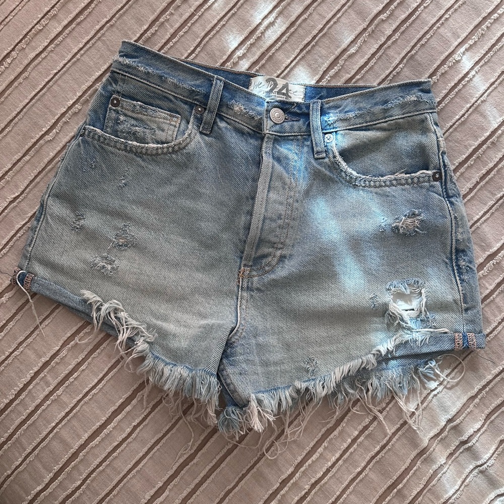 We the Free denim shorts